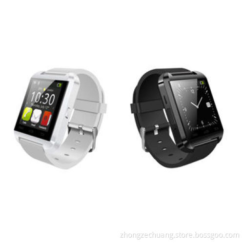 Smart watch with Bluetooth connection and touch buttons
